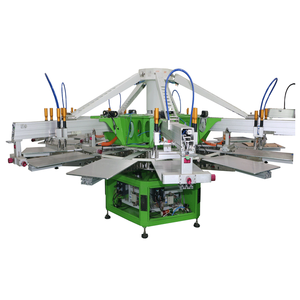 Impresora Rotativa Automática de 6 Colores Patentada bibo para Prendas, Camisetas, Tarjetas, Artículos Multicolores, Nueva y Usada, con Motor PLC y Etiquetas - Product Image 5