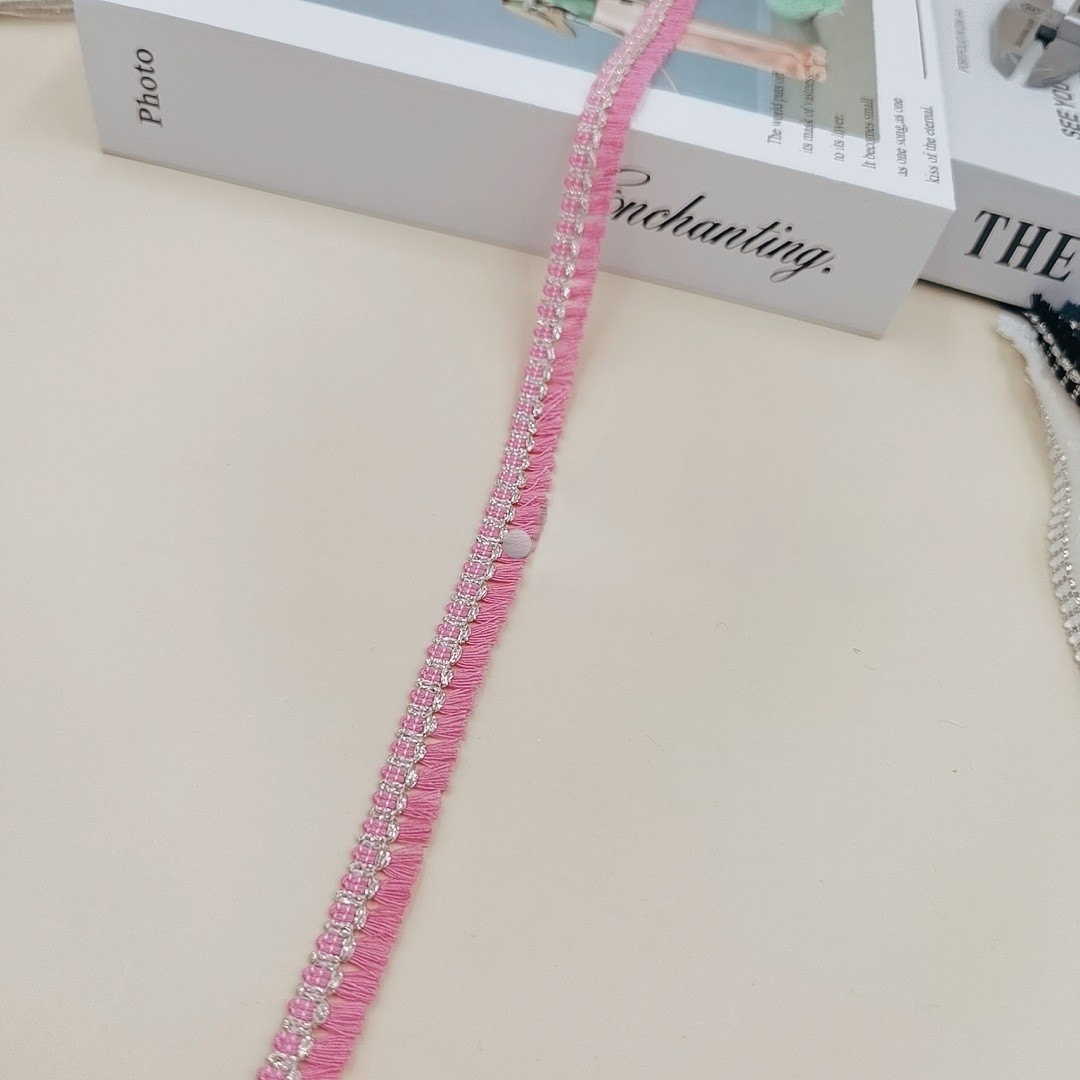 12 cm - 100 yards par pièce - rose