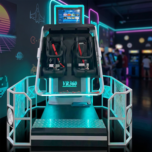 VR 360 Doble °   Simulador de Juegos Interactivo |   Plataforma de Movimiento Dinámico para 2 Jugadores con Giro de 360 Grados - Product Image 4