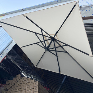 Sombrilla de Jardín Impermeable para Exteriores, Playa, <span class=keywords><strong>Patio</strong></span>, Tipo Cantilever, de Lona, con Estructura de Hierro - Product Image 4