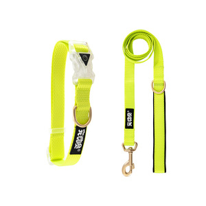 Automatic <b>Dog</b> Leash For Small <b>Dogs</b> Retractable <b>Light</b> Up Collar Leather Material Solid Pattern Pet Leash - Product Image 2