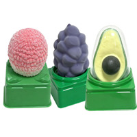 En gros : Glaces aux fruits et bâtonnets glacés au chocolat aux saveurs exotiques (Ananas, Avocat, Pomme, Litchi, Mangue, Pêche)