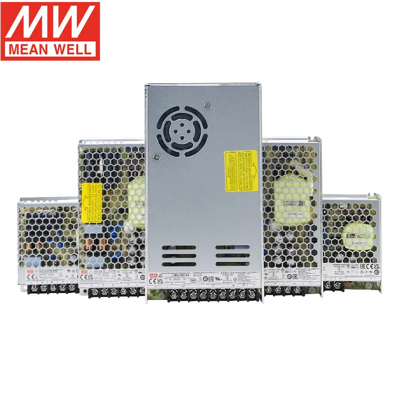 Gemiddelde Bron Voeding 5a 10a 20a 30a 40a 50a 60a Meanwell Smps Voeding 5V 12V 24V 15V 36V 48V