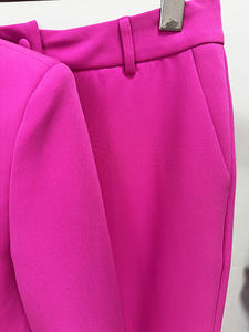 <span class=keywords><strong>Ensemble</strong></span> Blazer et <span class=keywords><strong>Pantalon</strong></span> <span class=keywords><strong>Évasé</strong></span> Fuchsia pour <span class=keywords><strong>Femme</strong></span> A11367 - Costume Élégant Deux Pièces pour <span class=keywords><strong>Femme</strong></span> - Product Image 5