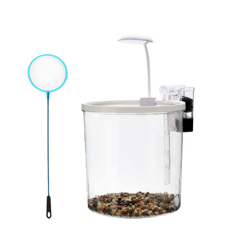 White-Tank+Light+Fish Net+Filter+Stone