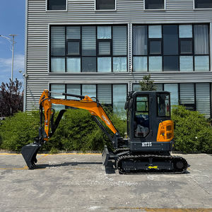 Gratis Verzending Hightop Pa Mini Graafmachine Epa Motor Kubota 3.5 Ton Crawler Micro Digger 3 2 Ton Boerderij Kleine Graafmachine Te Koop - Product Image 4