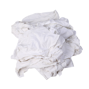 テキスタイルコットンゴミ箱コットンラグホワイトインダストリアルホワイトコットンラグクリーニング用 - Product Image 5