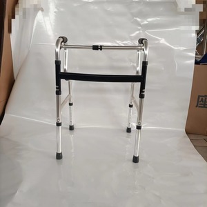 Andador de doble dobleteo de aleación de aluminio con cuatro patas para rehabilitación de ancianos - Product Image 1