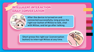 Giocattolo Educativo Interattivo Intelligente Miiloo Multilingue in Plastica e Peluche con Batteria al Litio - Product Image 3