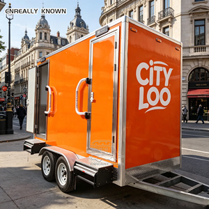 Baño Móvil de Lujo Totalmente Equipado, Remolque de Baño Portátil y Duradero con VIN DOT para Eventos - Product Image 4