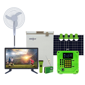 Offgrid năng lượng mặt trời tấm pin LiFePO4 pin 12 Volt trả tiền như bạn đi hệ thống để chạy máy may, tủ lạnh, tủ đông, barbing kit, - Product Image 3