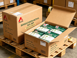 AVERSTAR Bensulfuron-méthyl 10% WP Herbicide Systémique <span class=keywords><strong>Sélectif</strong></span> pour Rizières – Contrôle des Adventices à Feuilles Larges et des Herbes Nuisibles - Product Image 5
