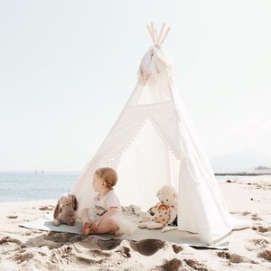 Nouvelle <span class=keywords><strong>tente</strong></span> tipi pour enfants <span class=keywords><strong>tente</strong></span> jouet pliable <span class=keywords><strong>de</strong></span> style <span class=keywords><strong>princesse</strong></span> pour intérieur et extérieur pour le camping et le jeu - Product Image 4