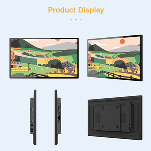 Señalización Digital 4K y Pantalla Digital de 43 Pulgadas, Tablero de Menú Digital con Pantalla Táctil Capacitiva IR de 20 Puntos, Pantalla Publicitaria Multimedia - Product Image 4