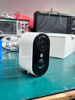 Caméra intelligente sans fil Wi-Fi DK334 UBOX APP 3MP 2K pour intérieur/extérieur, caméra de surveillance, mini caméra
