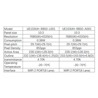 Layar lcd 10.3 inci 8k 7680x4320 MONO aksesori Printer 3D untuk Kit layar cetak HALOT-MAGE asli Creality
