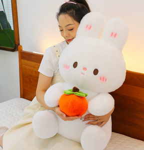 Jouets en peluche <span class=keywords><strong>Megan</strong></span> Soft Sleeping Toys, peluches animaux, <span class=keywords><strong>poupée</strong></span> lapin, peluche lapin mignon, <span class=keywords><strong>poupée</strong></span> lapin blanc - Product Image 4
