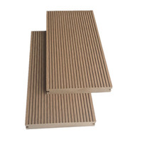 Wasserdichte Outdoor WPC-Terrassendielen Holz-Kunststoff-Verbunddielen mit Holzmaserung für den Außenbereich