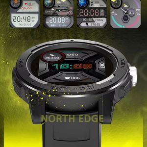 Montre numérique pour homme NORTH EDGE, montres de sport pour homme, écran tactile complet, fréquence cardiaque, podomètre, chronomètre, étanche IP68 - Product Image 6