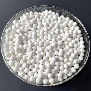 KA401 제습제로 활성화 된 알루미나 비드 KA402 활성화 된 알루미늄 산화물 볼 탈불소화 필터 물 - Product Image 5