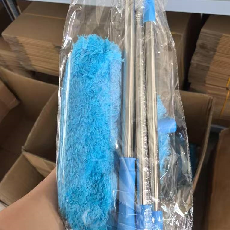 Tige d'épissure bleue en trois sections