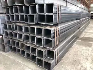 Mild Carbon Low Carbon Square Structural Erw Rectangular Steel Pipe For Construction