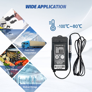 Cold Storage PT100 Ultra Data Logger Bluetooth USB <strong>Temperature</strong> Meter with <strong>Probe</strong> - Product Image 4