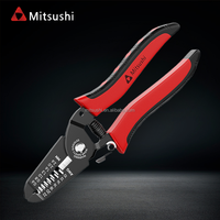 Mitsushi Steel Crv Wire Stripper Pliers Pince à sertir et à couper combinée de qualité bricolage avec poignée en aluminium OEM personnalisable