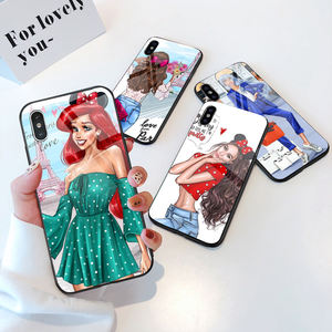 Offre Spéciale mon <span class=keywords><strong>Ariel</strong></span> belle conception <span class=keywords><strong>coque</strong></span> de téléphone pour Iphone 15 couverture en verre trempé personnalisable pour Iphone 16 Pro Max - Product Image 1