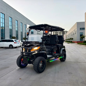 Carrito de Golf Eléctrico de 7-8 Plazas, Batería de Plomo-Ácido, Vehículo de 4 Ruedas, Motor de CA de 3/4/5KW, 40-50km/h, para Resort, Hotel, Parque, Playa, Golf - Product Image 1