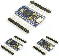 AIsmartlink Atmega32U4 5V 16MHz Placa de Desarrollo Micro USB con Bootloader IDE, Microcontrolador