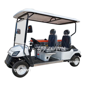 Carrito de Golf Plegable Premium para 6 Personas con Parabrisas y Asientos Traseros para Servicio de Turismo en Sitios Turísticos Ecológicos - Product Image 3