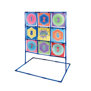 Jeu de lancer de cibles et de disques volants pour extérieur, idéal pour les fêtes de famille et les carnavals - Product Image 1