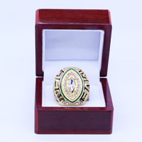 Anillo de Campeonato MVP de los Green Bay Packers 2014 XH, un Anillo de Moda de Aleación Ecológica, para Colección Conmemorativa y Uso Diario