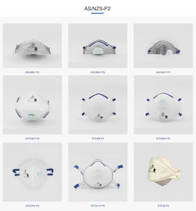 Masker Wajah Anti debu, EN149 FFP1/FFP2/FFP3, masker wajah bentuk cangkir Non-woven Anti debu GB2626 KN95 sekali pakai FFP1 dengan CE - Product Image 6