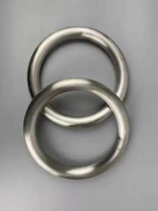 Anneau de suspension en acier de haute qualité, anneau de gymnastique avec sangles réglables, métal solide, cercle <span class=keywords><strong>rond</strong></span> soudé, anneau sans couture - Product Image 5