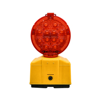 Feux de signalisation de sécurité LED à design innovant LB-5006, rouge/jaune/bleu, étanches IP57, portée visuelle de 1500 m, double face 4R25