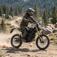 Moto électrique tout-terrain ultra Bee 2026 nouvelle version, moteur sans balais, charge rapide, 24,5 kW, 95 km/h, modes de conduite Turbo/Eco, batterie 74 V 60 Ah