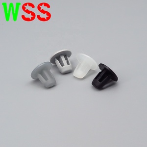 热卖塑料卡扣锁销铆钉塑料独木舟夹圆孔 - Product Image 1