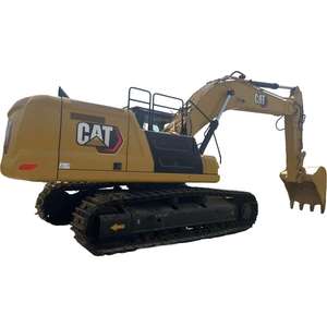 Excavateur CAT 336GC d'occasion, poids en service de 33 tonnes, machine de construction sur chenilles, pompe à moteur, composants du noyau d'un godet - Product Image 1