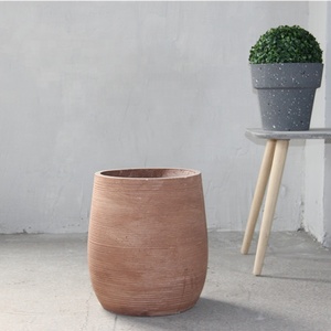 Vendita calda eco-friendly rotondo pentole di cemento per <span class=keywords><strong>piante</strong></span> succulente uso interno/esterno decorazione del giardino - Product Image 5
