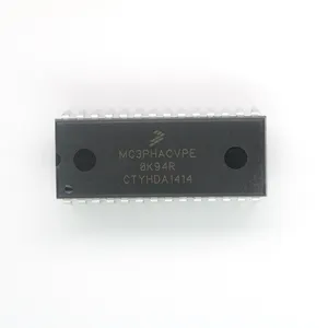 원래 새로운 전자 부품 MC3PHACVPE IGBT IC 모터 드라이버 4.5V-5.5V 28DIP 방향 관리 컨트롤러 새로운 원본