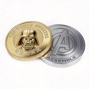 Pièces de monnaie commémoratives, artisanat métallique durable, motifs variés pour les passionnés de défense et les collectionneurs d'histoire - Product Image 2