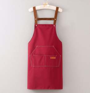 Factory Vintage Kitchen <b>Apron</b> Cooking <b>Waterproof</b> Oil Proof Cleaning <b>Apron</b> With Custom Logo - Product Image 2