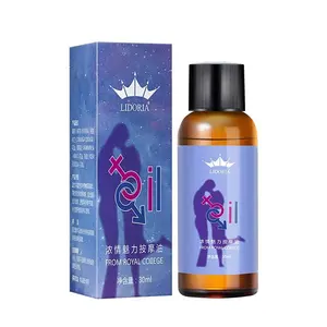 LIDORIA 30ml Huile Essentielle de Massage Sexuel Hommes Femmes Aphrodisiaque Attractant Flirt Lubrifiant Huile Adultes Produits Sexuels