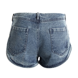 OUDINA Fashion Hot Girl Large tasche pantaloni donna Short Denim donna Jeans Shorts - Product Image 2