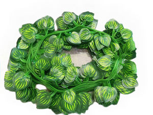 Guirnalda <span class=keywords><strong>Artificial</strong></span> <span class=keywords><strong>de</strong></span> lujo, hojas, decoración <span class=keywords><strong>de</strong></span> pared, planta <span class=keywords><strong>de</strong></span> plástico, hierba, árboles, Panel, musgo, hiedra, Seto, vid, césped al aire libre, ocasiones <span class=keywords><strong>de</strong></span> boda - Product Image 2