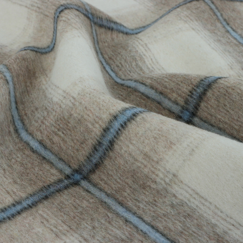 Wool Loop Yarn Knitted Texture for
