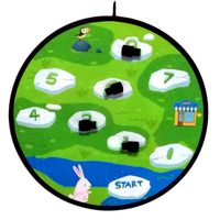 Jeu de fléchettes double face pour enfants, adolescents, adultes, intérieur/extérieur