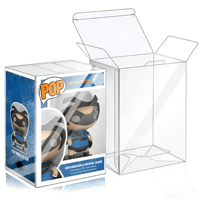 Vente en gros de boîtes de présentation rigides pour figurines Pop Vinyl, 4 et 6 pouces, en plastique transparent de 0,35 mm, pour Funko Pop